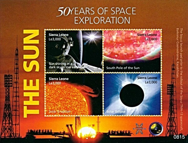 Briefmarke: 50 years of space exploration Sierra Leone 2009