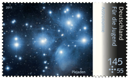 Briefmarke Plejaden